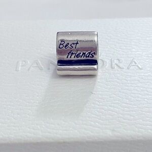 PANDORA Best Friends Scroll Charm